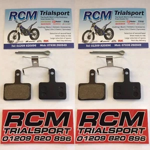 2x 2018 Oset  20” LITE 36V DISC BRAKE PADS HYDRAULIC ELECTRIC TRIALS BIKE - Picture 1 of 4