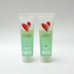 Oh De Moschino Gel De Fraicheur Parfume Shower Gel 1.7 oz Lot of 2 Bain ET Douch - Picture 1 of 1