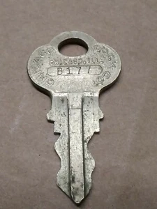 Vending Machine Chicago Lock Key B177 B 177 - Picture 1 of 2