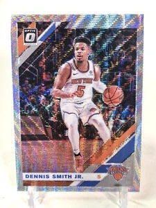 2019-20 Donruss Optic Silver Wave Prizm Dennis Smith Jr. New York Knicks #53 - Picture 1 of 5
