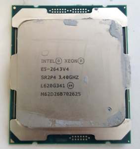 Intel Xeon E5-2643 V4 3.40GHz 20MB FCLGA2011-3 6-Core CPU Processor SR2P4