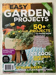 EASY GARDEN PROJECTS Magazine 2020 COUNTRY GARDENS Planters YARD ART Birdhouses - Picture 1 of 12
