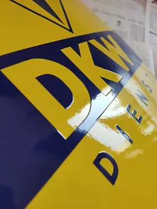 DKW Dienst Auto Union Emailleschild Schild Emailschild 40 x 55 cm - Bild 1 von 15