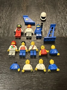 VINTAGE LEGO CLASSIC SPACE Racing Mini Figures Lot - Picture 1 of 3
