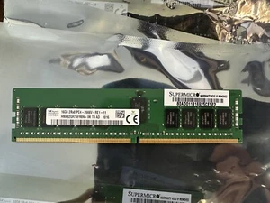 SK hynix HMA82GR7AFR8N-VK 16GB DDR4 2666 (PC4-21300) DIMM RDIMM 240-pin RAM - Photo 1/2