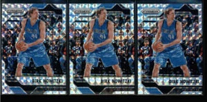 LOT OF (3) DIRK NOWITZKI 2016/17 PANINI PRIZM #24 MOSAIC SILVER PRIZMS FC8076 - Picture 1 of 1