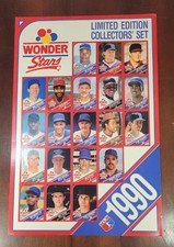 1990 Wonder Stars Collector's Set Griffey Jr.  Ryan Bo Jackson Uncut Poster 
