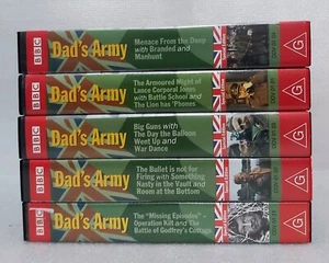 5x DAD'S ARMY SPECIAL EDITION  14 EPISODES "Original BBC Release 2002" LIKE NEW - Picture 1 of 11