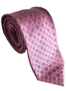 ERMENEGILDO ZEGNA Krawatte rosa-flieder 100 % Seide 3,75” x 60” italienischer Luxus - Bild 1 von 14