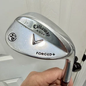 Cuña de arena Callaway Golf Forged Plus 56*12* cuña derecha flexible acero agarre original - Imagen 1 de 7