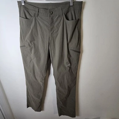 Pantalones Eddie Bauer First Ascent para mujer 12 verdes Guide Pro Cargo Foto 1 de 4