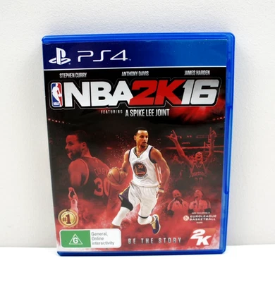 NBA 2k16 Sony PlayStation 4 PS4 Game Stephen Curry - Free Postage - Image 1 of 4