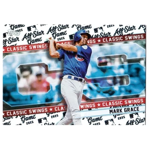 2025 Topps All-Star Game - Classic Swings - #CS-14 Mark Grace Chicago Cubs - Picture 1 of 3