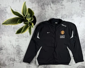 Nike Manchester United 2007/2008 Football Soccer Light Track Jacket Windbreaker - Picture 1 of 13