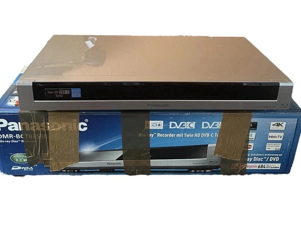 Panasonic DMR-BCT835 3D Blu-ray Recorder / 1TB HDD / 4K Upscaling - Bild 1 von 4