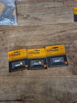 Batería electrónica de cámara Kodak Supralife KK 4,5 V de colección - paquetes sellados de 3.  Foto 1 de 4
