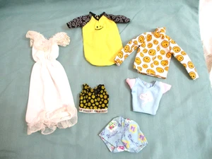 Vintage Barbie Clothing Joe Boxer Smiley + other Night Clothes - Picture 1 of 2
