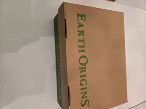 Earth Origins Alaina Tri-Color Brown Leather Slide Sandals New In Box Size 7.0 M - Picture 1 of 8