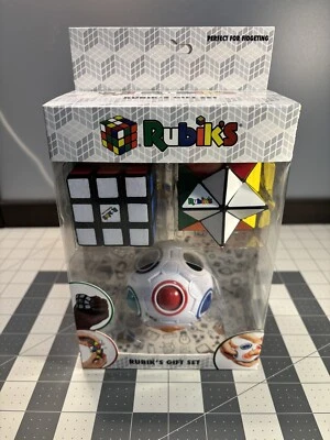 Rubik’s Gift Set Squish Cube Magic Star Rainbow Ball Fidget Toys Toyzon 2021 NEW - Image 1 of 4