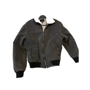Forever 21 Insulated Denim Jacket Mens L - Picture 1 of 3