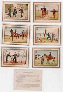 ARMÉE FRANCAISE  - 34 CHROMOS vers 1900  / jouet jeu ancien - Picture 1 of 6
