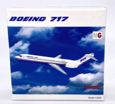 Herpa 510370 - Boeing 717 New Generation - 1:500 Scale Diecast Model NOB - Image 1 of 4
