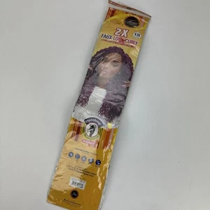 Femi Collection Faux Locs Curly 18" 2x New - Picture 1 of 5