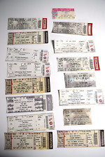 CONCERT TICKET STUBS LOT 16 FROM DETROIT THE WHO QUEEN NUGENT FRAMPTON ZZTOP ETC