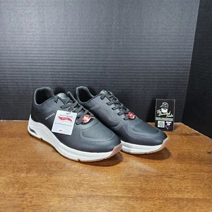 Zapatillas deportivas Skechers para mujer Arch Fit S-Miles Mile Makers - talla 10 - negras - 155570 - Imagen 1 de 9