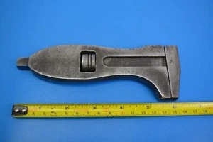 Llave ajustable vintage FORD 'KIng Dick Style' 6" con llave de tapón de drenaje - Imagen 1 de 6