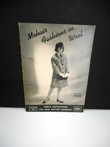 1963 ~ Hilde Fuchs ~ Band #102 ~ "Mohair Moden in Wolle" ~ (23) Seiten Anleitung - Bild 1 von 2