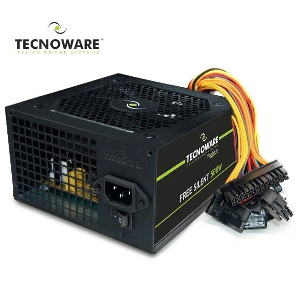 alimentatore interno per pc computer Atx tecnoware silent 500w fal506fs12b