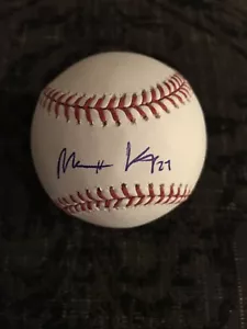 Matt Kemp Los Angeles Dodgers Autographed Major League Baseball OML Rookie Auto - Picture 1 of 2