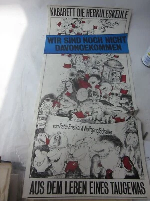29131 Kabarett Herkuleskeule Dresden 80er Jahre Programmheft Autogramme 10 Teile - Bild 1 von 4