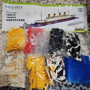 NEW Titanic Building Block Set Sea Sun Toys Micro Mini Ship 1860pcs 3D SS993-8 - Picture 1 of 8