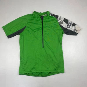 PEARL IZUMI Green & Grey Cycling Jersey , Size Small - Picture 1 of 6