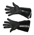 Piper Drummer Leather Gauntlets/Gloves Black Soft Leather Knight Templar