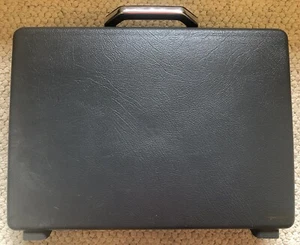 Vintage Samsonite Briefcase Broker GL Grey Hard Shell Attache Brief Case No Key - Picture 1 of 16