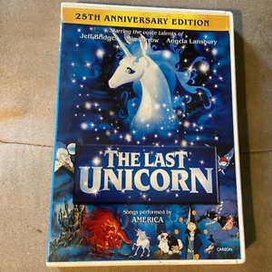 The Last Unicorn (DVD, 2007) 25th Anniversary Edition - Picture 1 of 5