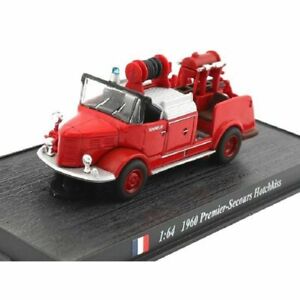 Hotchkiss Premier Secours 1960 France 1:64 Del Prado Camion pompiers Diecast 048