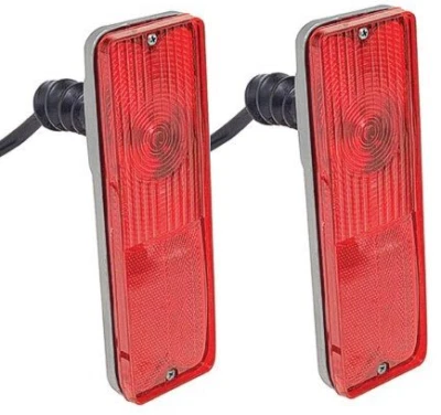 Par de luces traseras de señal de giro diestro/derecho para camioneta Chevy C10 67-72 conjunto Foto 1 de 4