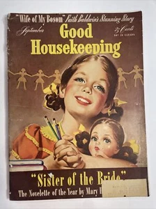 September 1941 Good Housekeeping Magazine- Wife Of My Bosom - Picture 1 of 19