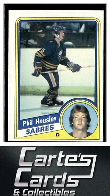 Phil Housley 1984-85 Topps #18 Buffalo Sabres SP - Image 1 of 2