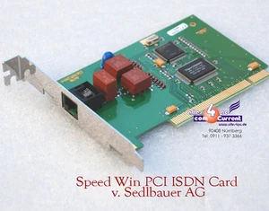 Vitesse Win Carte Rnis PCI V.Sedlbauer Tiger100APC Puce 3201422 - Photo 1/1