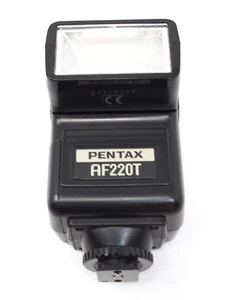Pentax AF-220T Shoe Mount Bounce Head Dedicated Flash for P30, P30N, P30T - Picture 1 of 6
