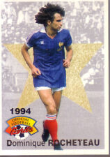CARD PANINI OFFICIAL FOOTBALL CARDS 1994 DOMINIQUE ROCHETEAU FRANCE # 18