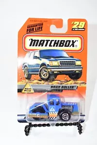 MATCHBOX SCALA 1:64 1998 ROAD ROLLER SERIE 6 RUOTE MATTEL NUOVO - Foto 1 di 4