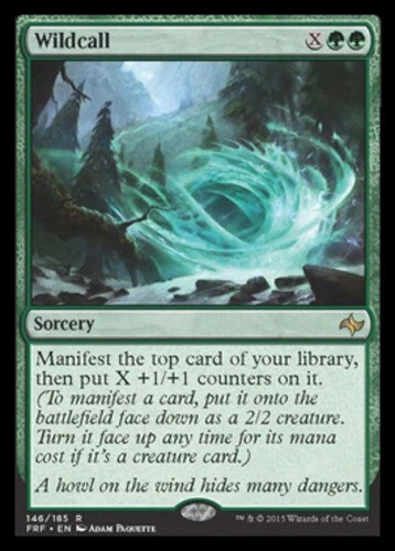 Wildcall - Foil ~ Lightly Played Fate Reforged MTG Magic UltimateMTG Green Card - Image 1 of 1