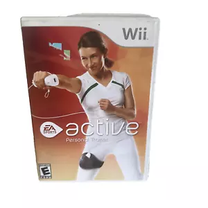 EA Sports Active Personal Trainer Nintendo Wii CIB Complete Fitness Exercise - Picture 1 of 3