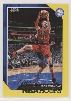 2018-19 Panini NBA Hoops Yellow Mike Muscala #51 - Image 1 of 2